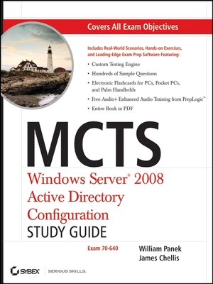 cover image of MCTS Windows Server 2008 Active Directory Configuration Study Guide